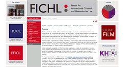 Desktop Screenshot of fichl.org