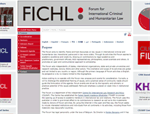 Tablet Screenshot of fichl.org